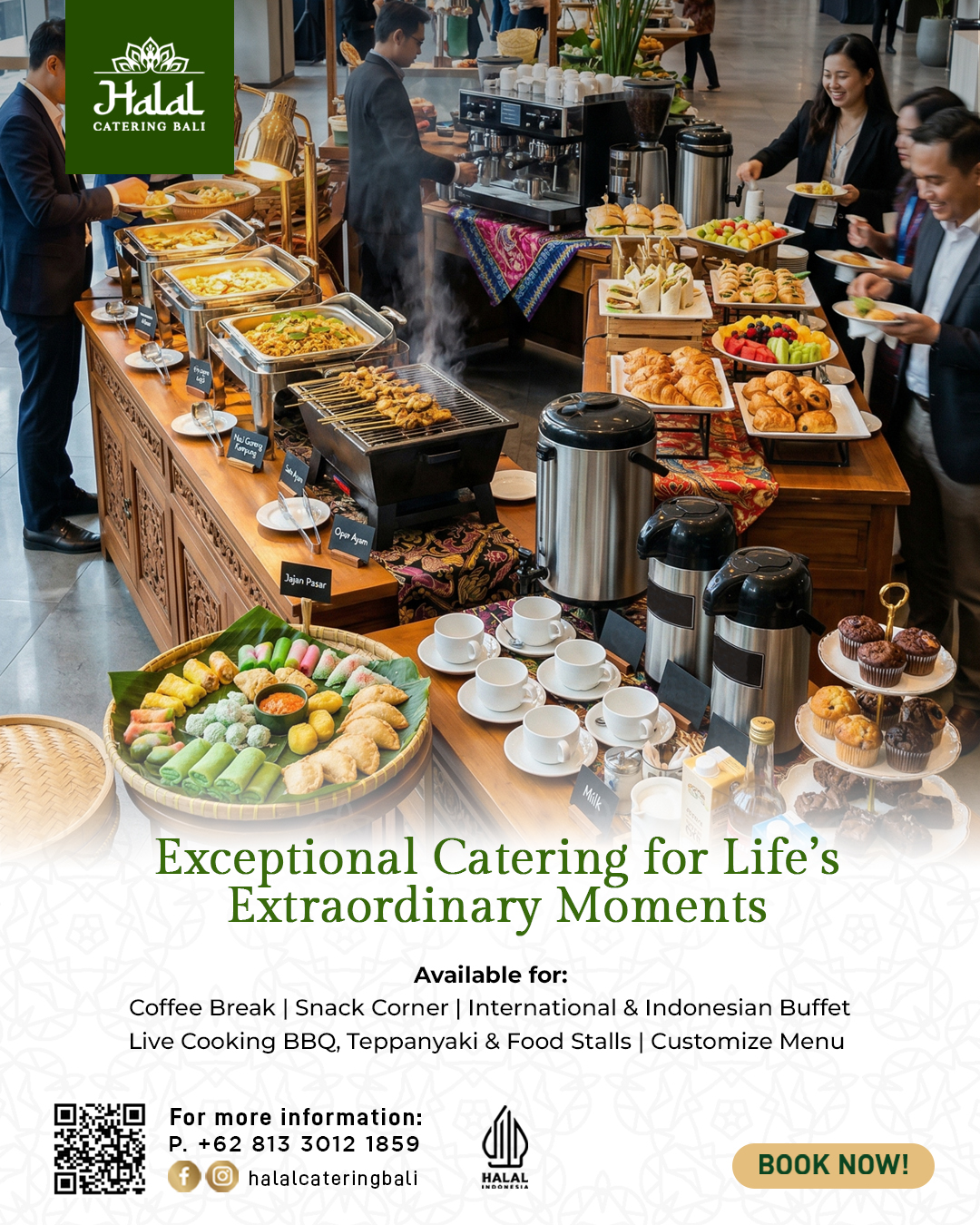 Exceptional Catering for life's extraordinary Moments 